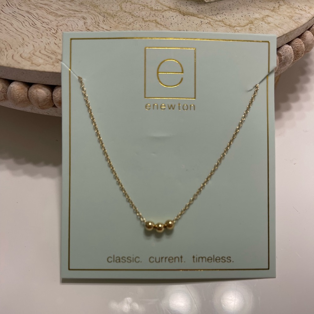 Enewton 16 inch gold necklace. Only wore a couple times.
